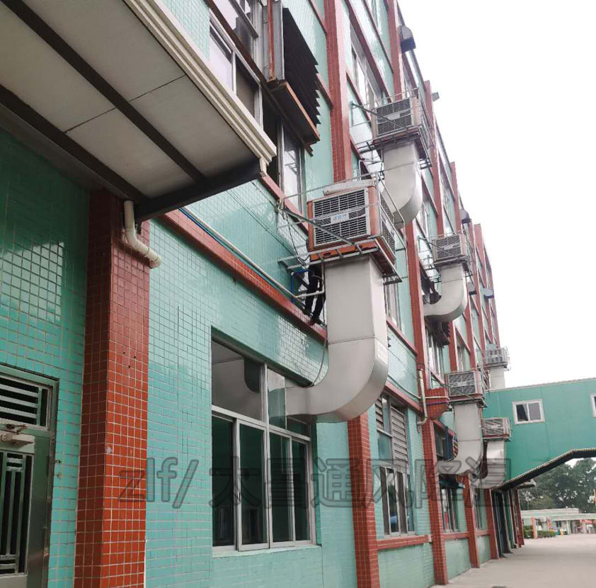 廠房降溫工程之環保空調