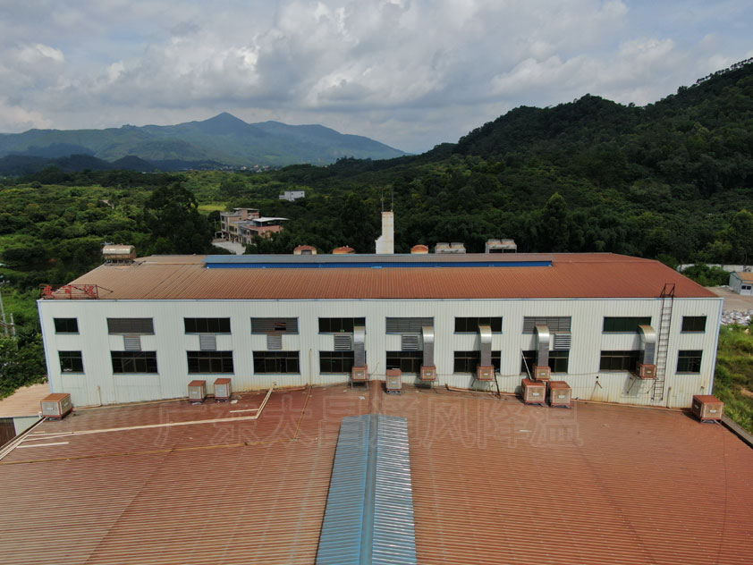 車間降溫方法 工業冷風機系統