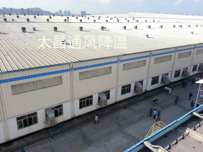 廣州電子塑膠廠環保空調案例