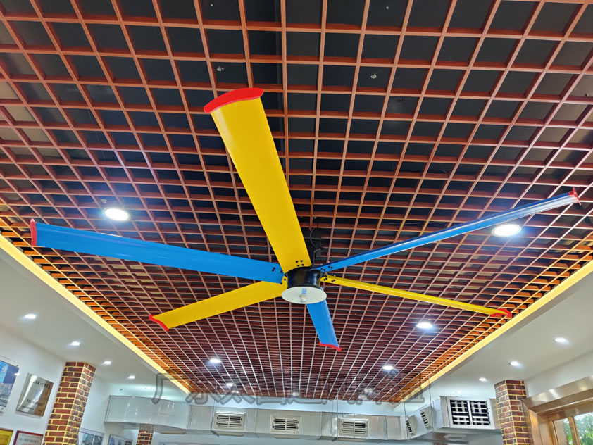 工業大風扇通風降溫案例