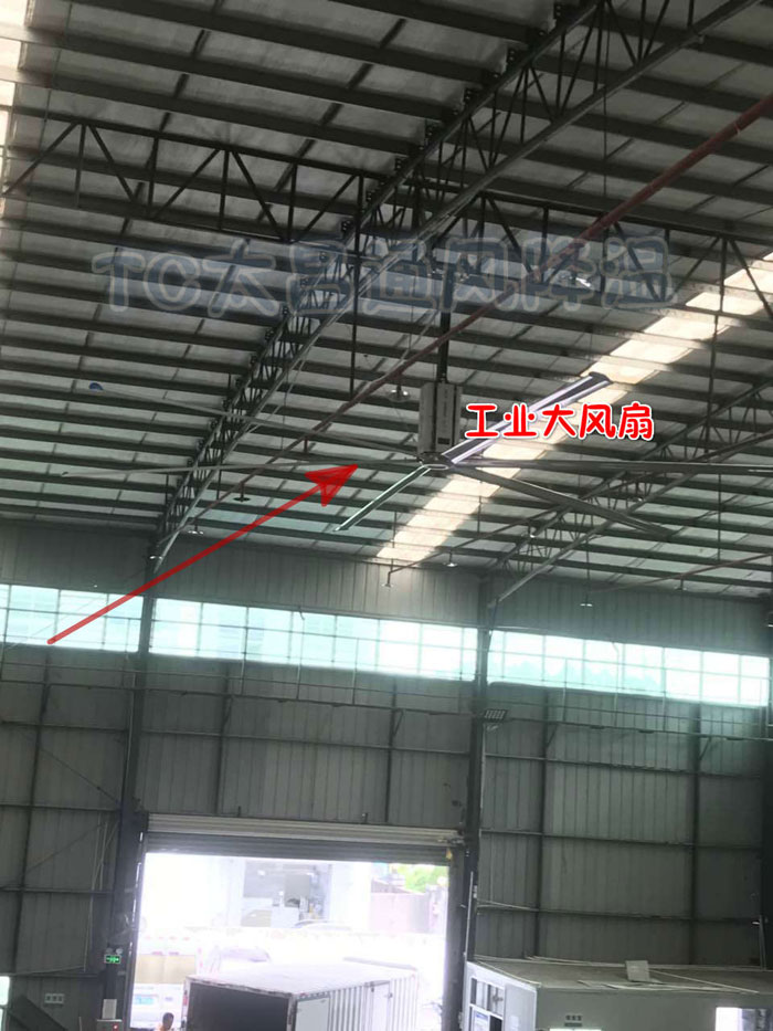 通風降溫方案-工業大風扇