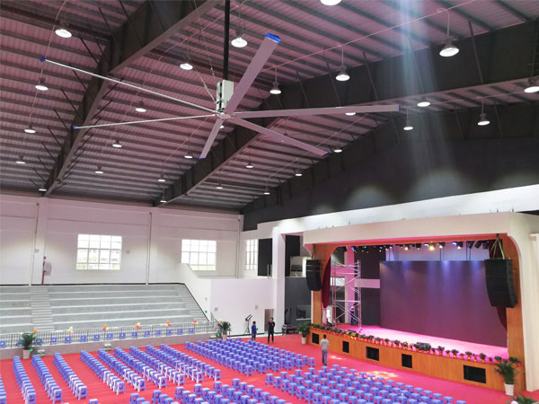  大型場館工業(yè)大風扇工程